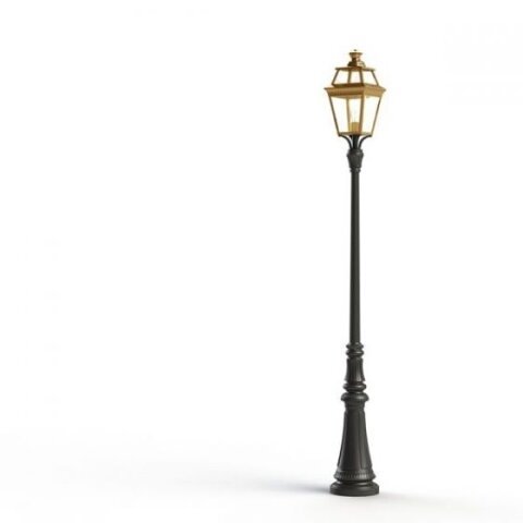 Place des Vosges 03.08. | Messing-Mastleuchte Roger Pradier